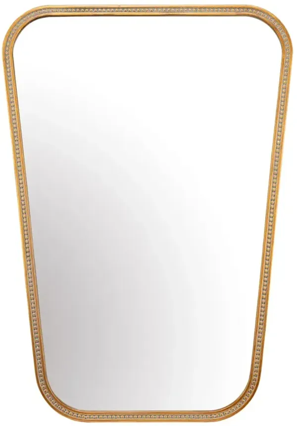 Wynelle Modern Classic Antique Gold Frame Tapered Wall Mirror