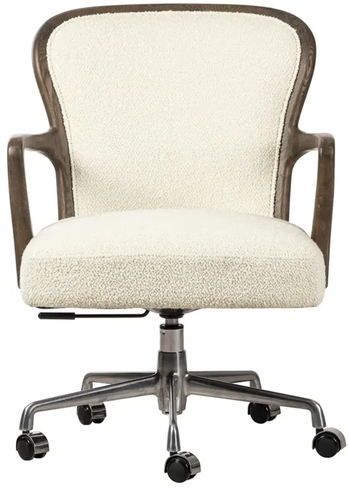 Landford Updated Traditional Cream Upholstered Office Chair