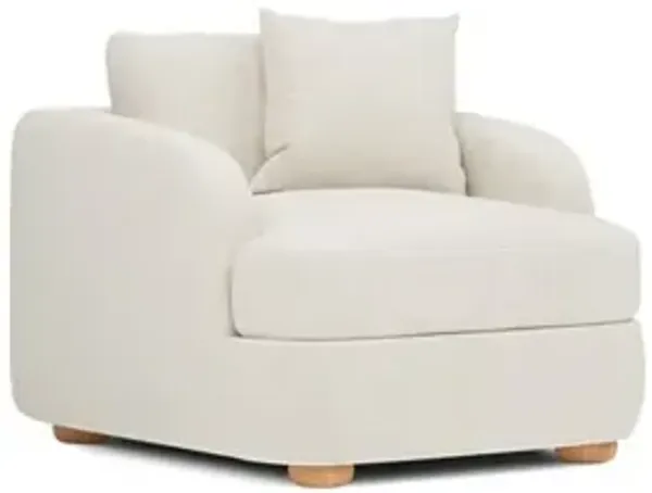 Kaysen Heathered Ivory Performance Chair
