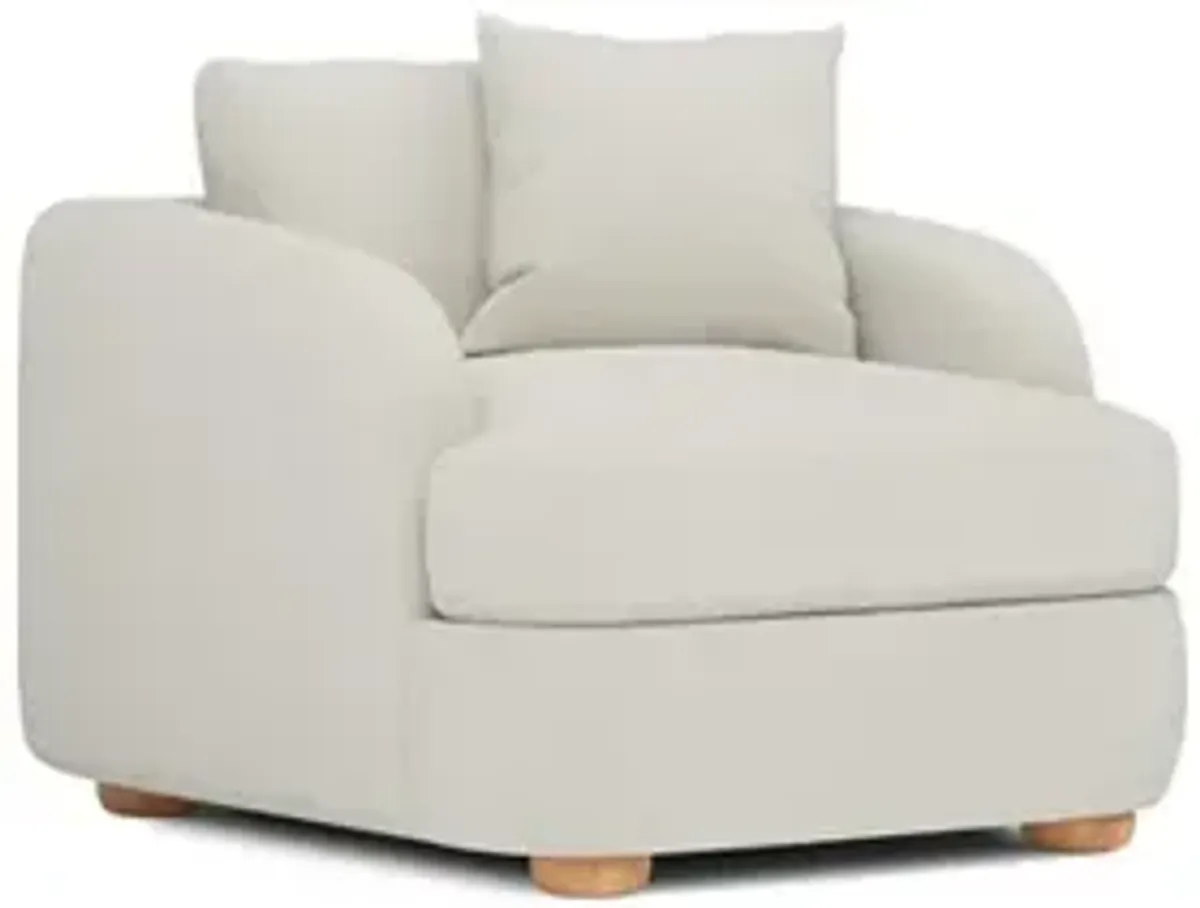 Kaysen Grey Pearl Performance Chair