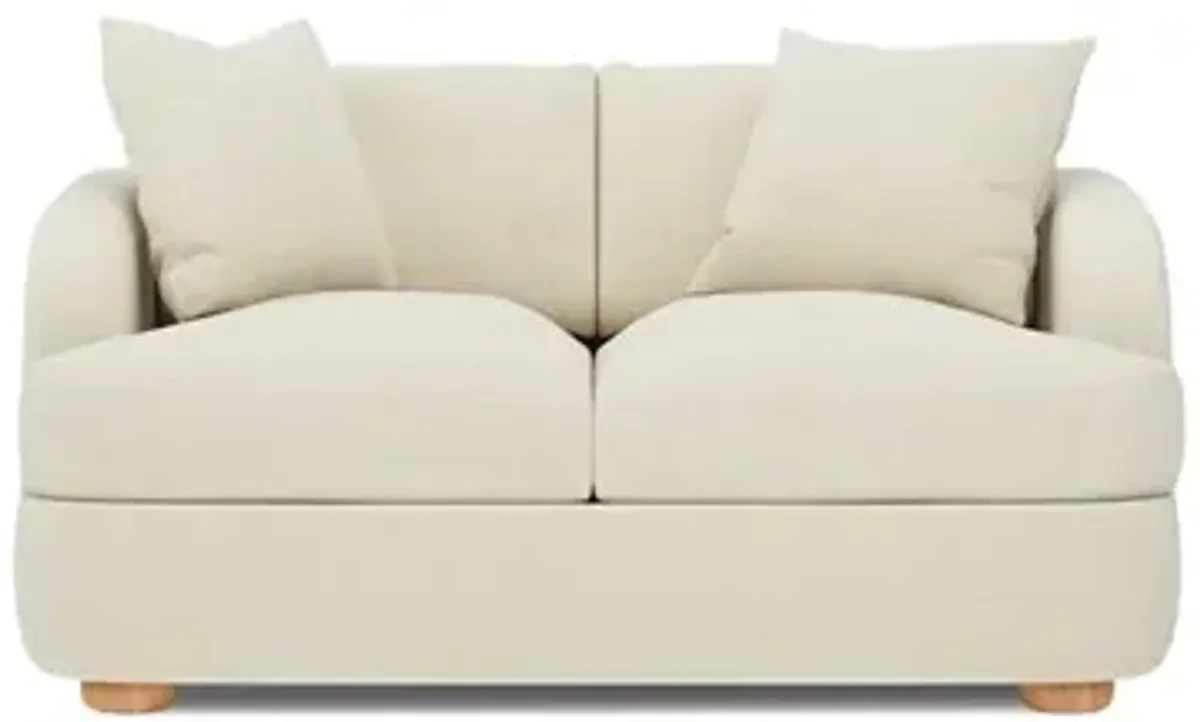 Kaysen Sea Salt Performance Loveseat - 58”