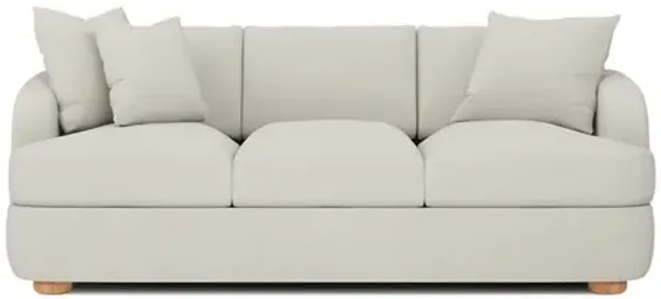 Kaysen Grey Pearl Performance Sofa - 79”