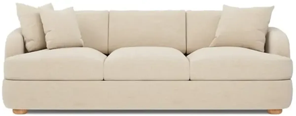 Kaysen Parchment Performance Sofa - 89”