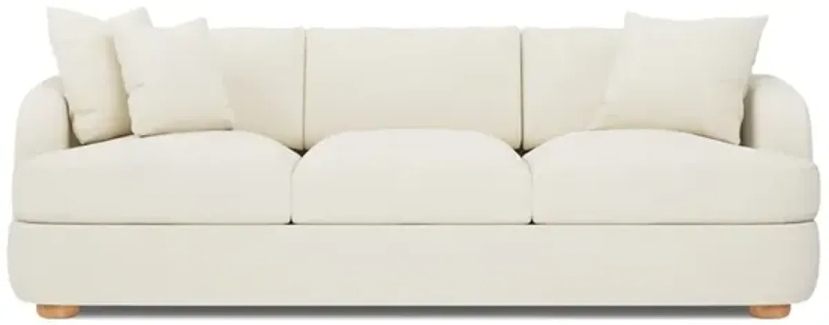 Kaysen Marshmallow Performance Sofa - 89”