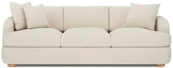 Kaysen Coconut Cream Performance Sofa - 89”