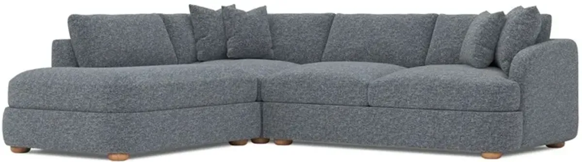 Kaysen Fisherman Blue Performance Bumper Sectional - Left Bumper - 106”