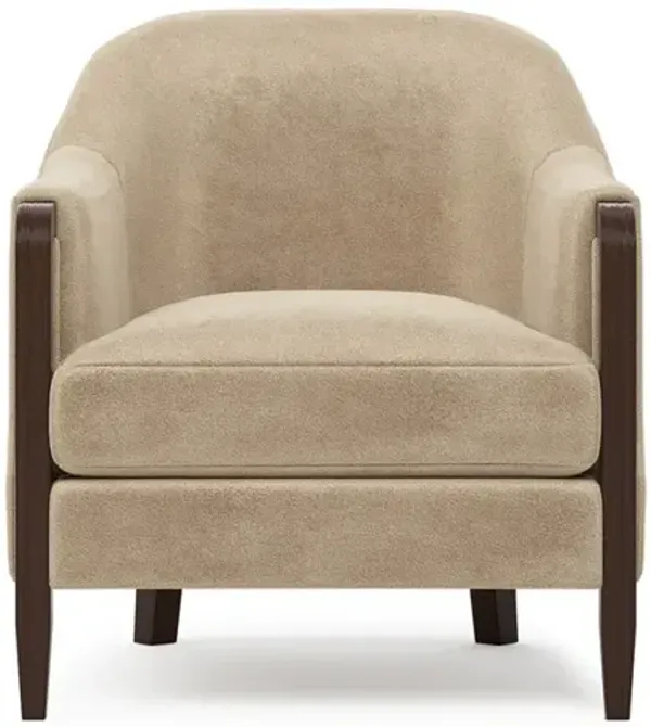 Rosario Champagne Performance Velvet Chair
