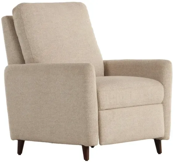 Cecily Modern Classic Beige Performance Recliner Arm Chair