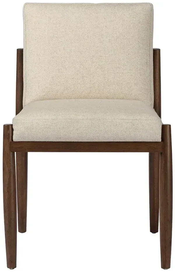Dexter Modern Classic Cream Performance Woven Cane Dining Chair