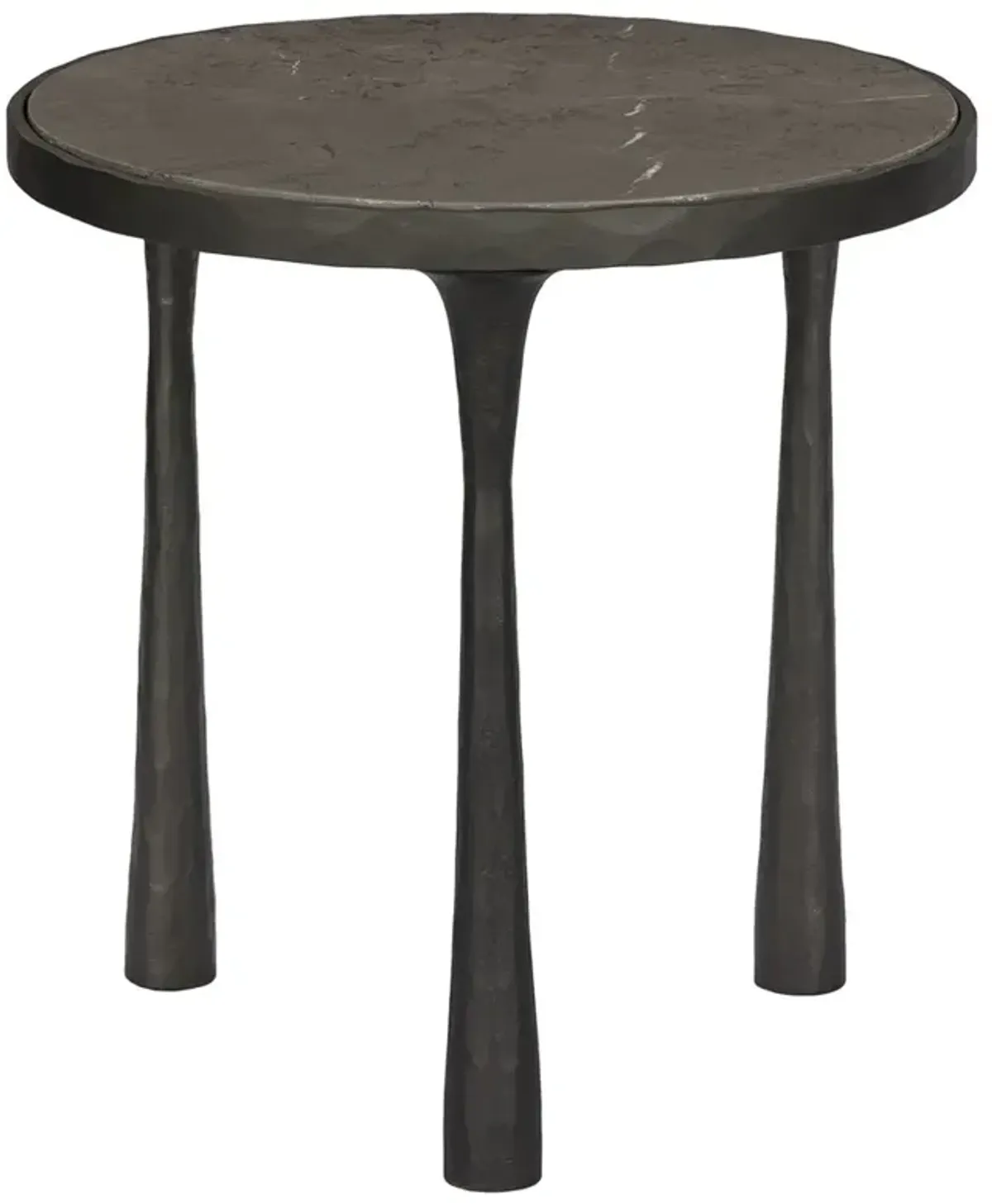 Billings Grey Italian Marble End Table