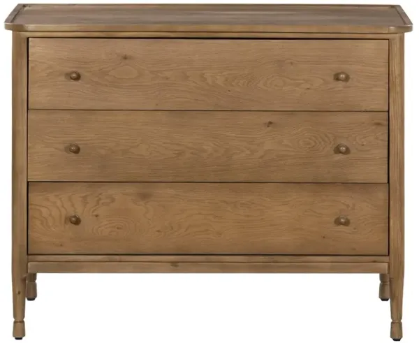 Franny Saddle Brown Oak Chest