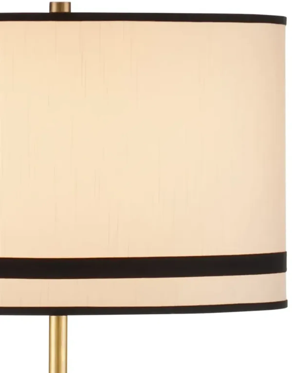 Toren Updated Traditional Antique Brass Floor Lamp