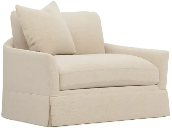 Hartwell Parchment Performance Chair and a Half