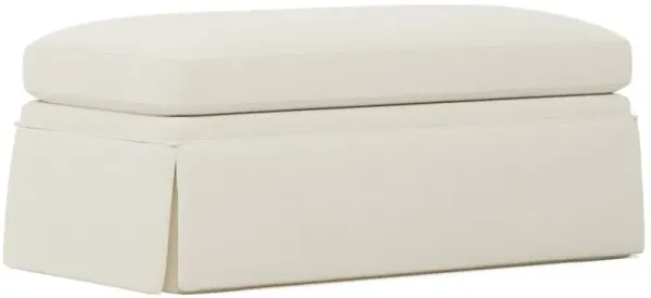 Hartwell Marshmallow Performance Ottoman