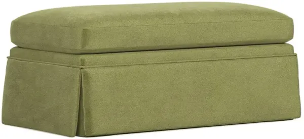 Hartwell Citrus Grove Performance Velvet Ottoman