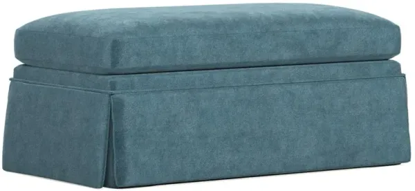 Hartwell Lakeside Performance Velvet Ottoman
