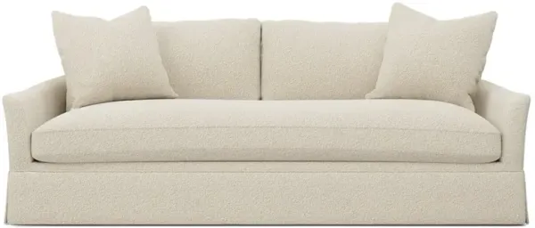 Hartwell Whipped Cream Textured Bouclé Sofa - 90"