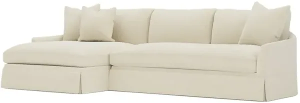 Hartwell Sea Salt Performance Chaise Sectional - Left Chaise - 122”