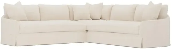 Hartwell Truffle Salt Performance Corner Sectional - 118"