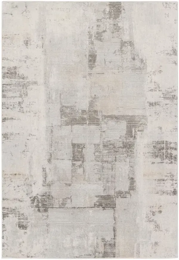 Penelope Modern Classic Cream Abstract Patterned Rug - Sample