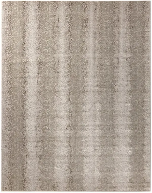 Annelise Modern Classic Light Grey Animal Patterned Rug - Sample