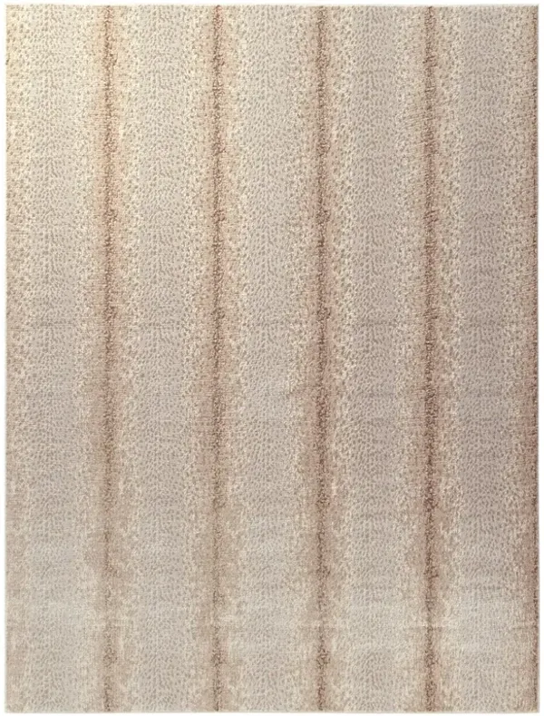 Annelise Modern Classic Tan Animal Patterned Rug - Sample