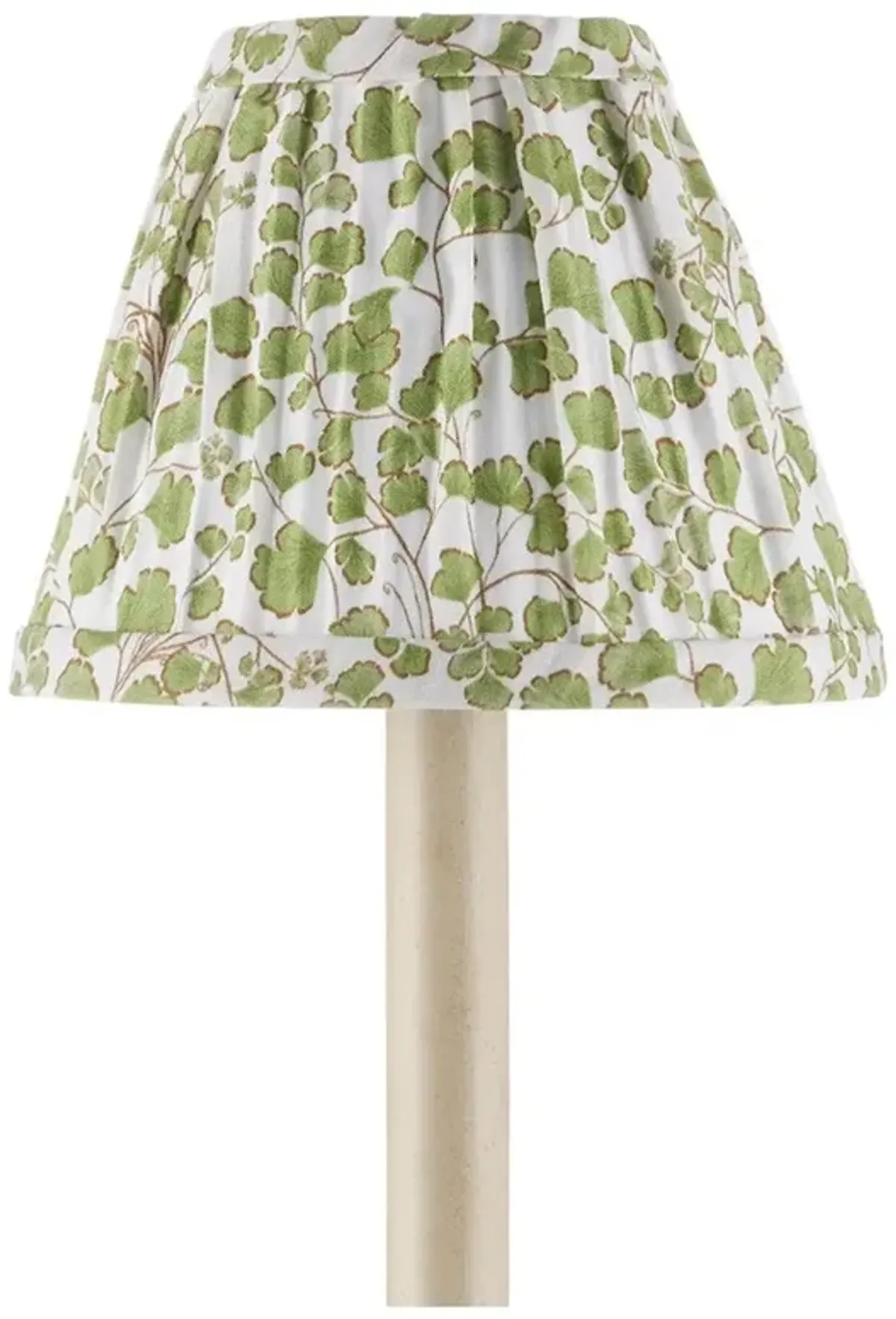 Mirelle Traditional Green Fern Tapered Chandelier Shade