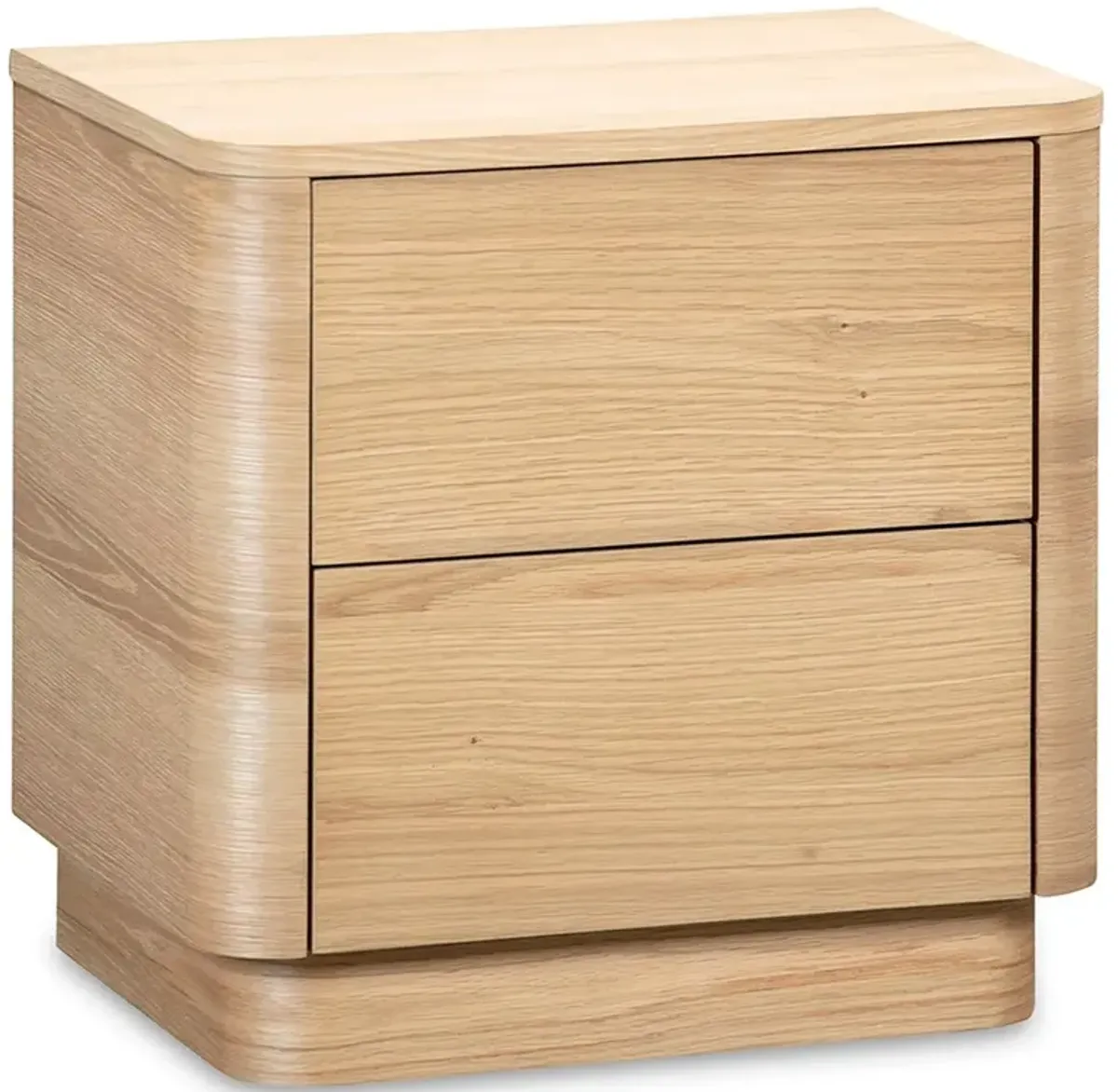 Rex Modern Classic Natural Oak Nightstand