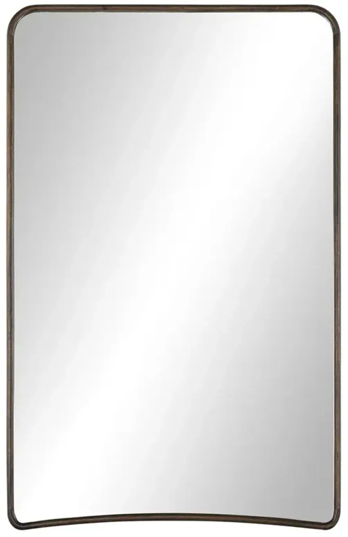 Nova Modern Classic Aged Brown Mango Wood Full Length Floor Mirror