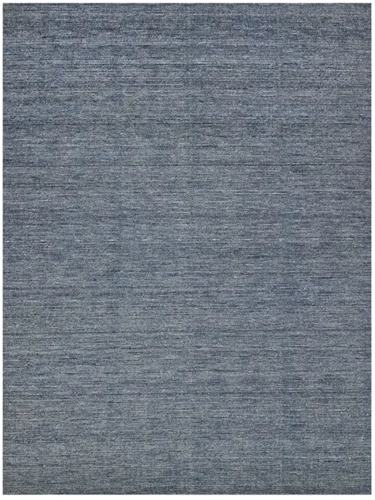 Lydia Coastal Beach Blue Silk Solid Rug - 6'x9'