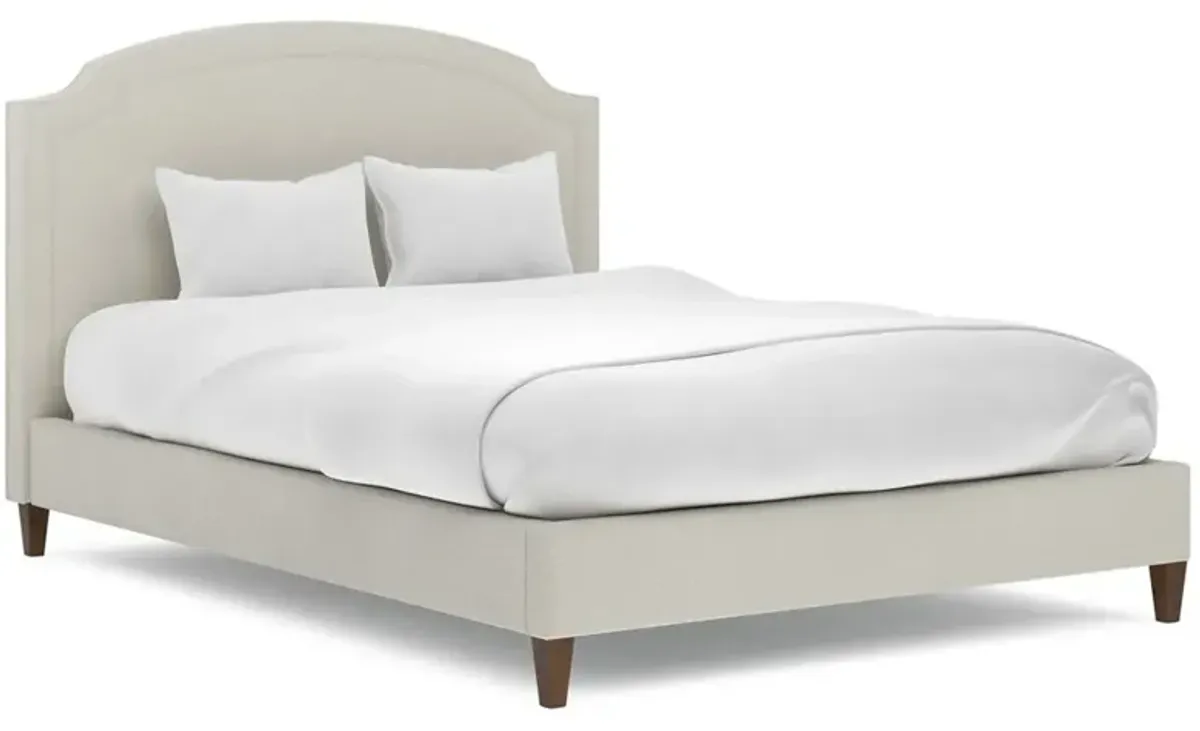 Addyson Grey Pearl Performance Bed - Twin
