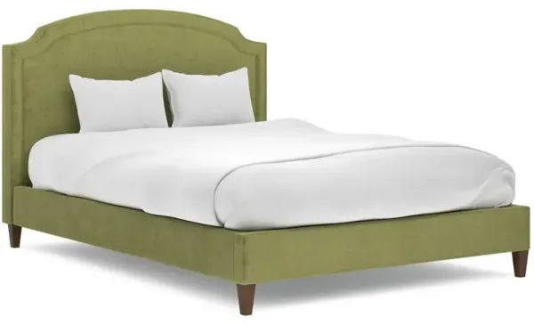 Addyson Citrus Grove Performance Velvet Bed - Queen