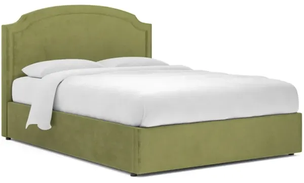 Addyson Citrus Grove Performance Velvet Storage Bed - Queen