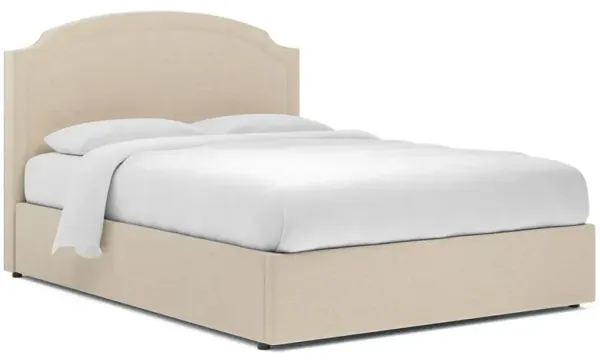 Addyson Parchment Performance Storage Bed - Queen