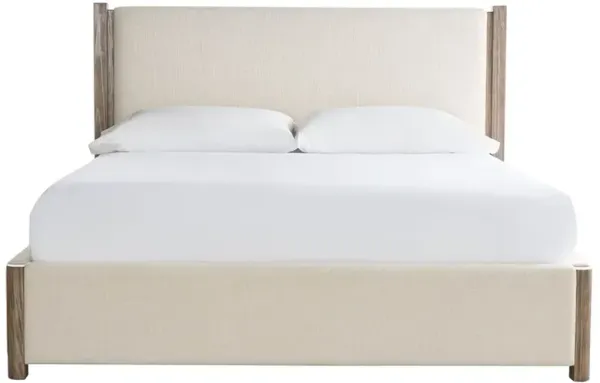 Leith Modern Classic Brown Wood Bed - King