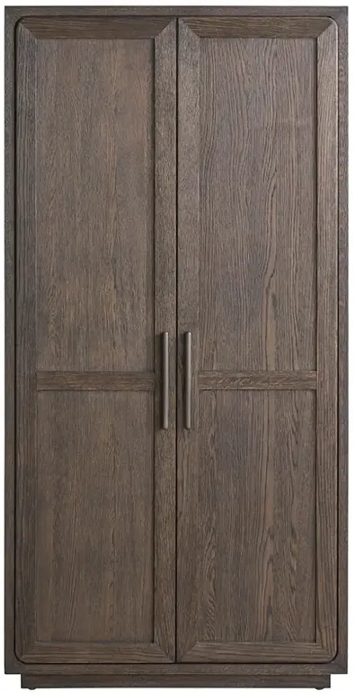 Alwyn Modern Classic Brown Oak Armoire