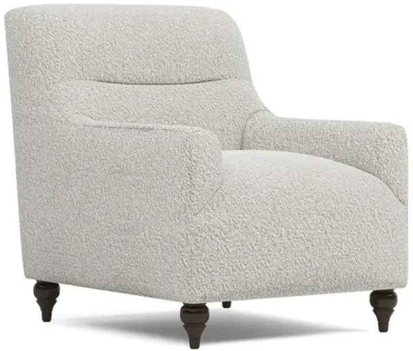 Gracelynn Cloud Grey Textured Bouclé Chair