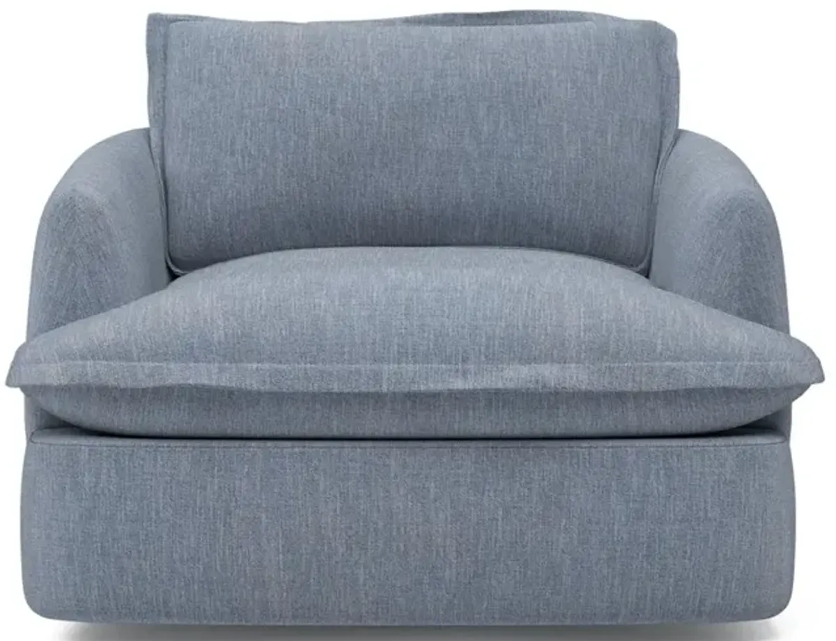 Valery Citrus Grove Performance Velvet Chair