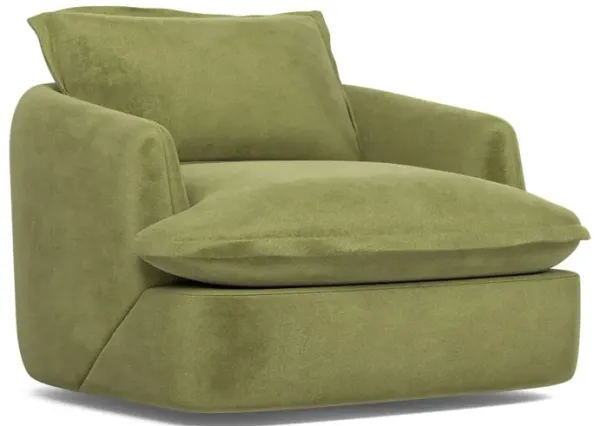 Valery Citrus Grove Performance Velvet Chair