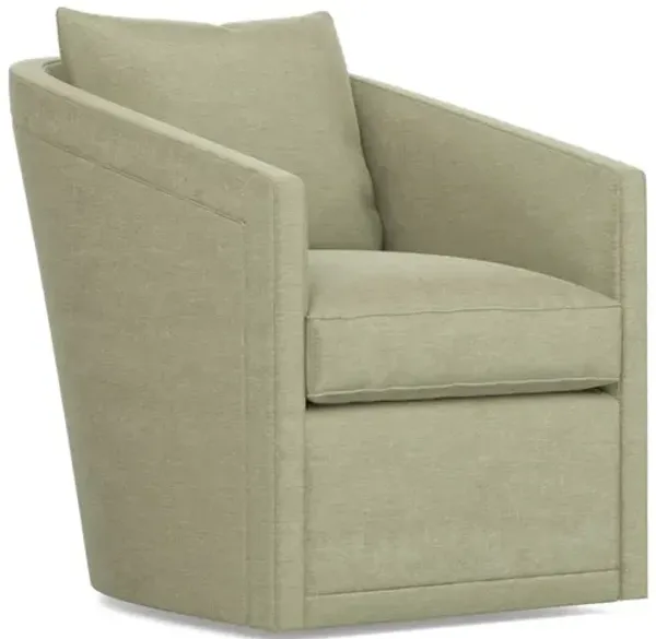 Gerard Rosemary Chenille Swivel Chair