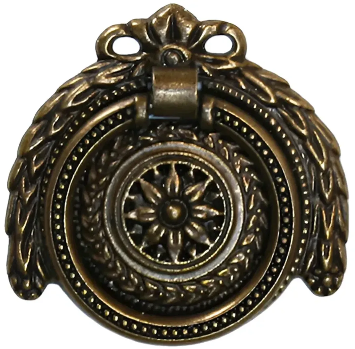 Heather French Country Pecan Brown Wood Writing Desk