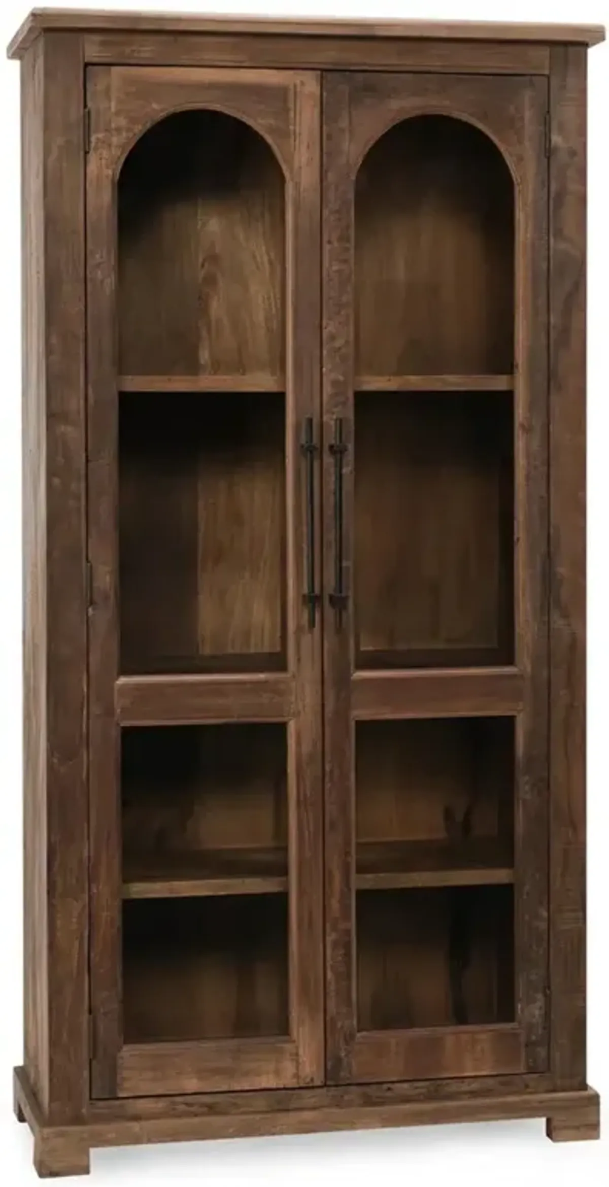 Kiana Rustic Lodge Brown Reclaimed Wood Cabinet