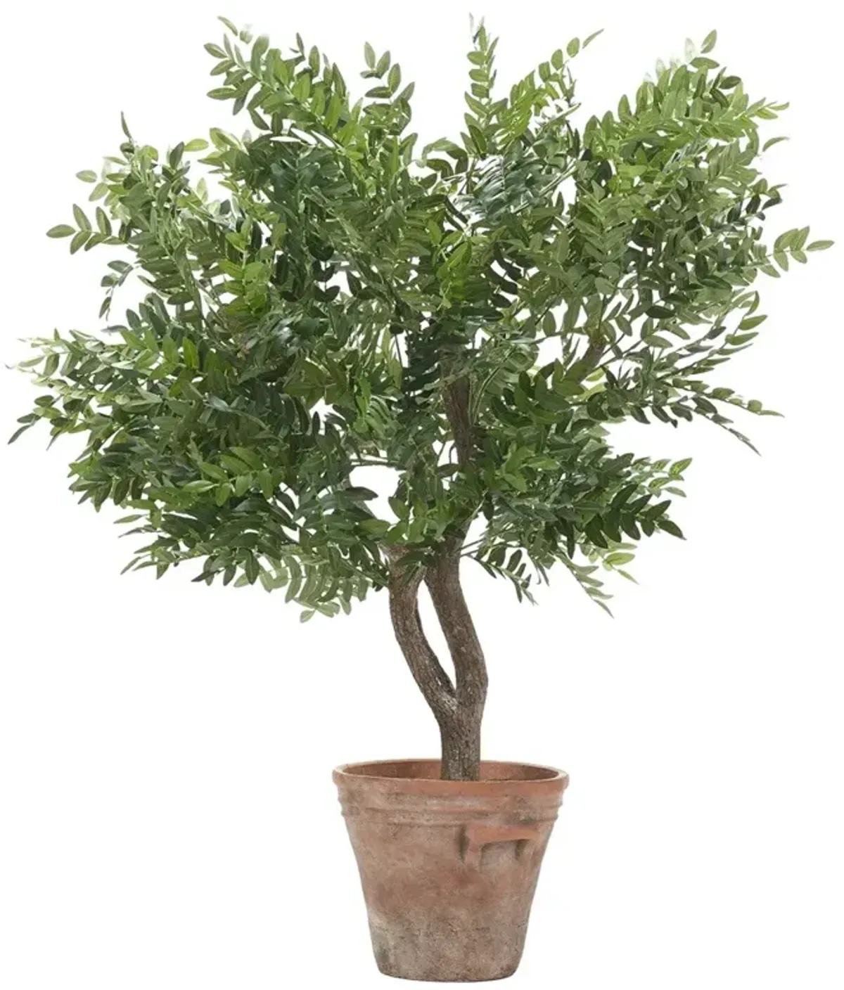 Amara French Country Green Faux Locust Potted Tree