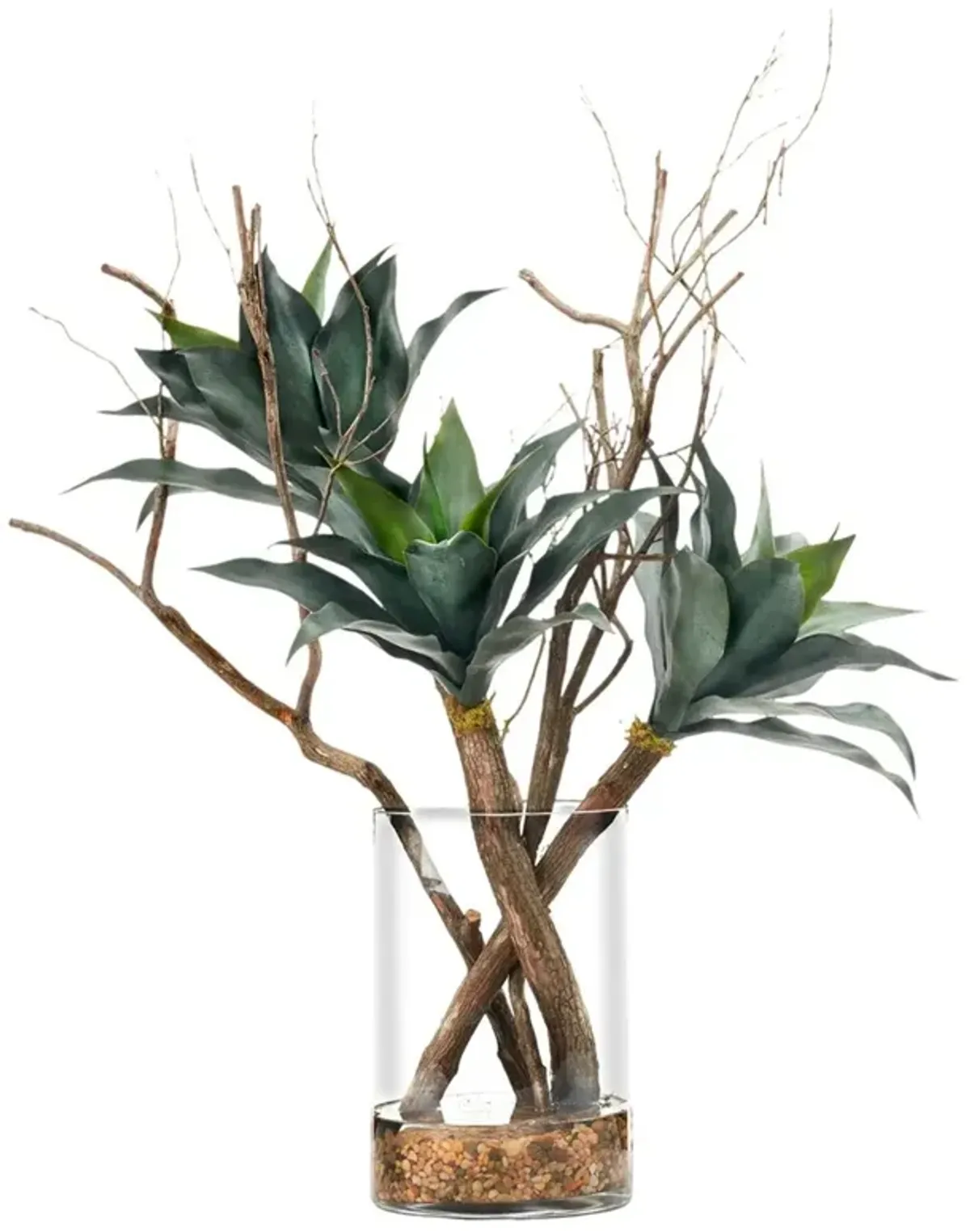 Allona Modern Classic Green Faux Agave Plant