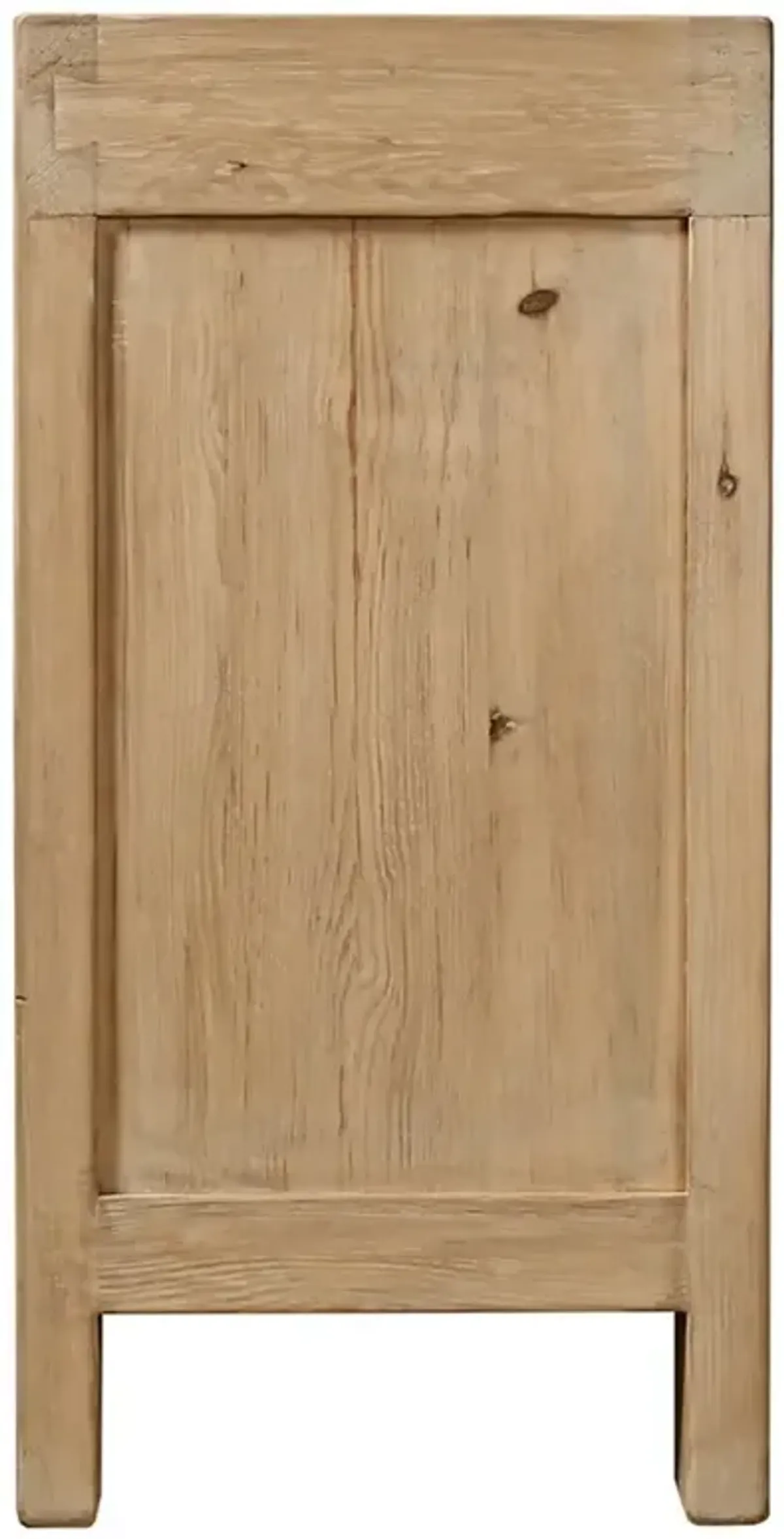 Haruko Rustic Lodge Weathered Natural Pine Wood Sideboard
