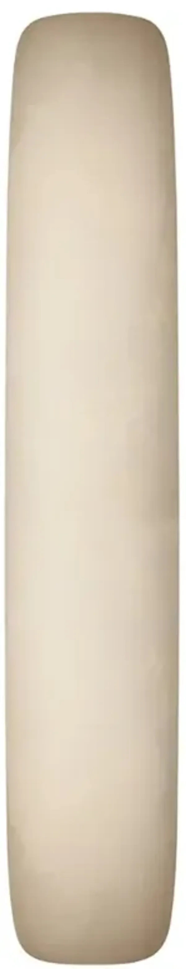 Visual Comfort Formosa Modern White Alabaster Antique Burnished Brass Linear Sconce - 26"