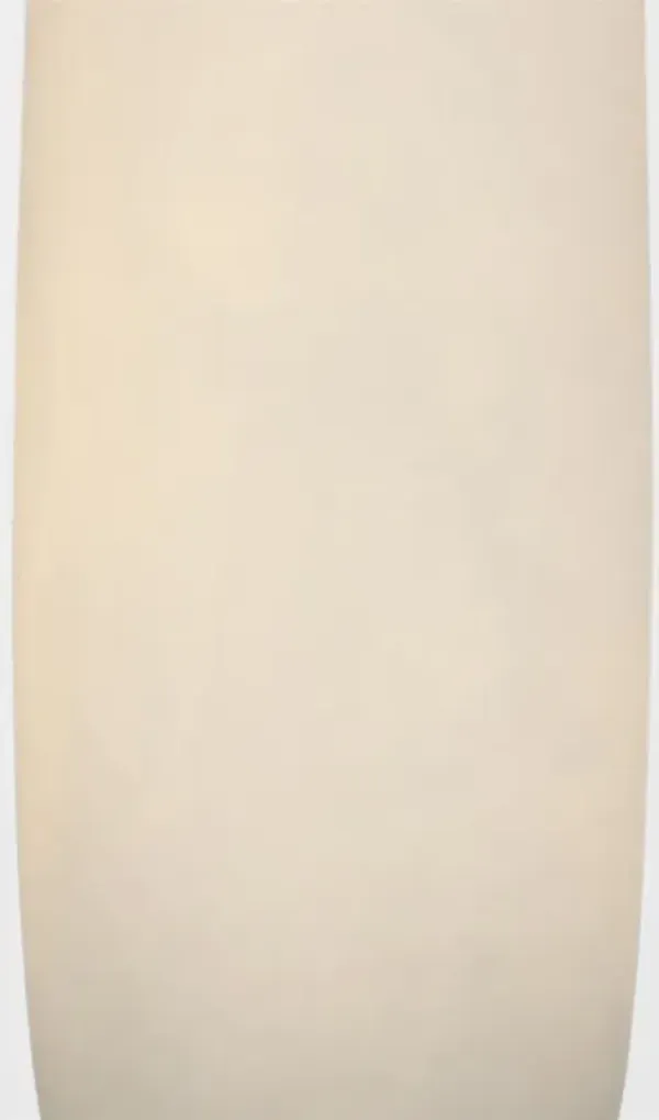 Visual Comfort Formosa Modern White Alabaster Polished Nickel Single Pendant - 11"