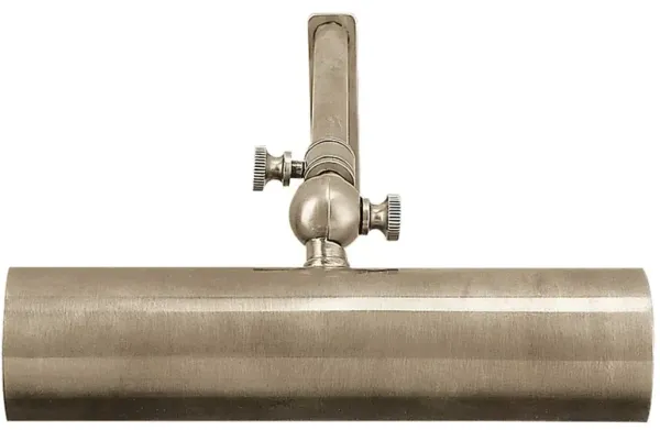 Visual Comfort Frame Makers Traditional Antique Nickel Single Arm Picture Light Sconce - 8"