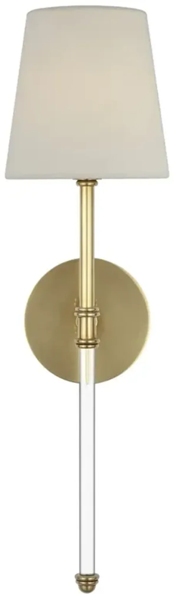 Visual Comfort Camille Modern Classic Antique Brass Cordless Wallchiere Sconce