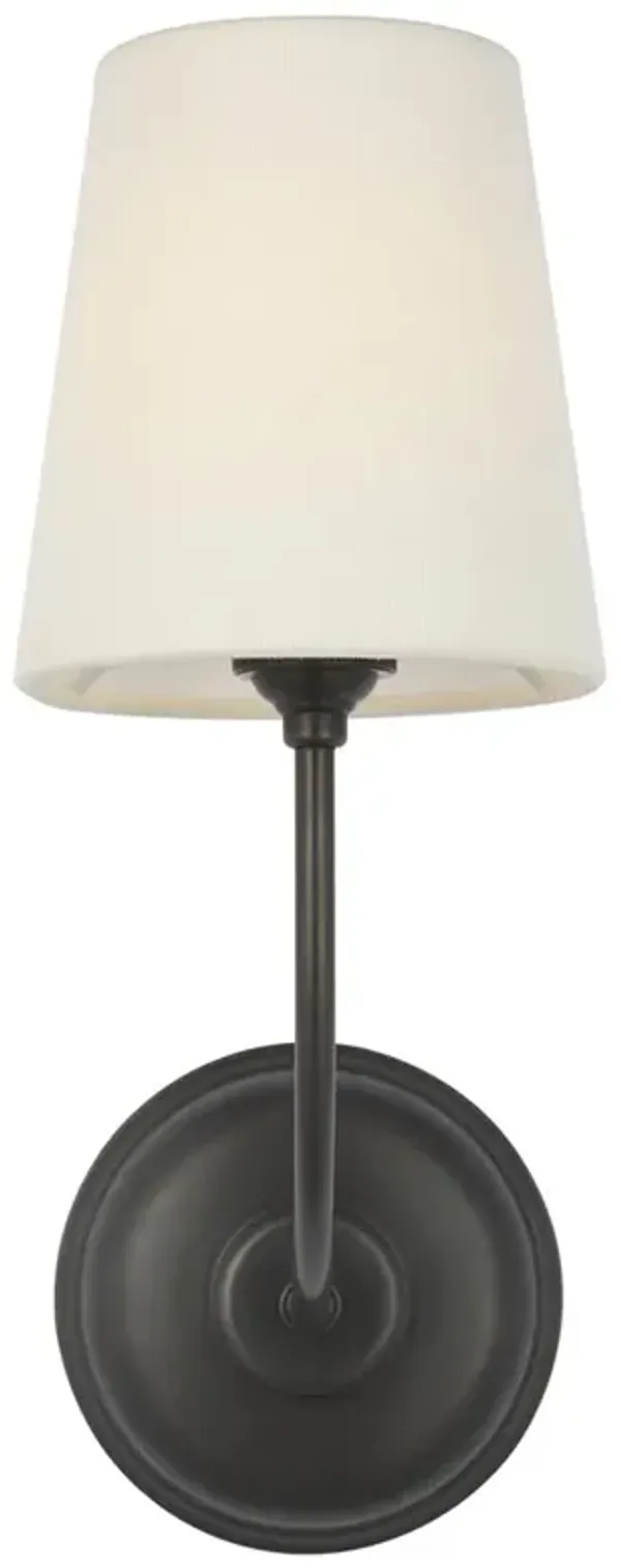 Visual Comfort Vendome Updated Traditional Bronze Cordless Single Armed Sconce